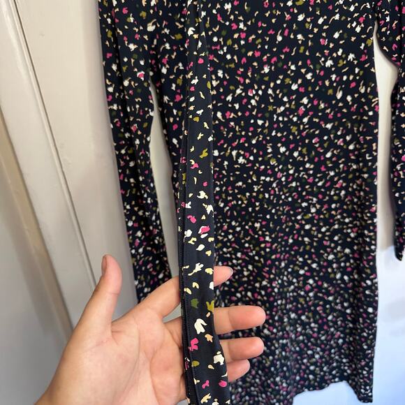 Mamalicious long sleeve black Jess maternity dress size xs - Picture 5 of 5